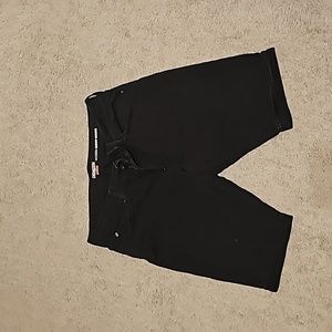 Levi's Black Denim Plus Size Shorts